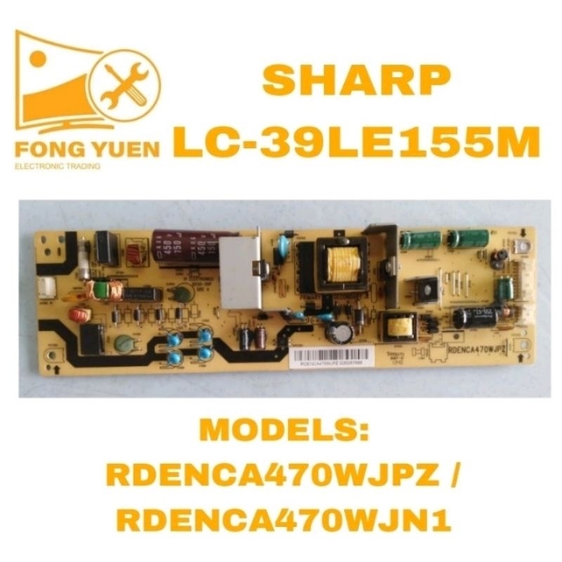 SHARP TV POWER BOARD LC-39LE155M | Shopee Malaysia