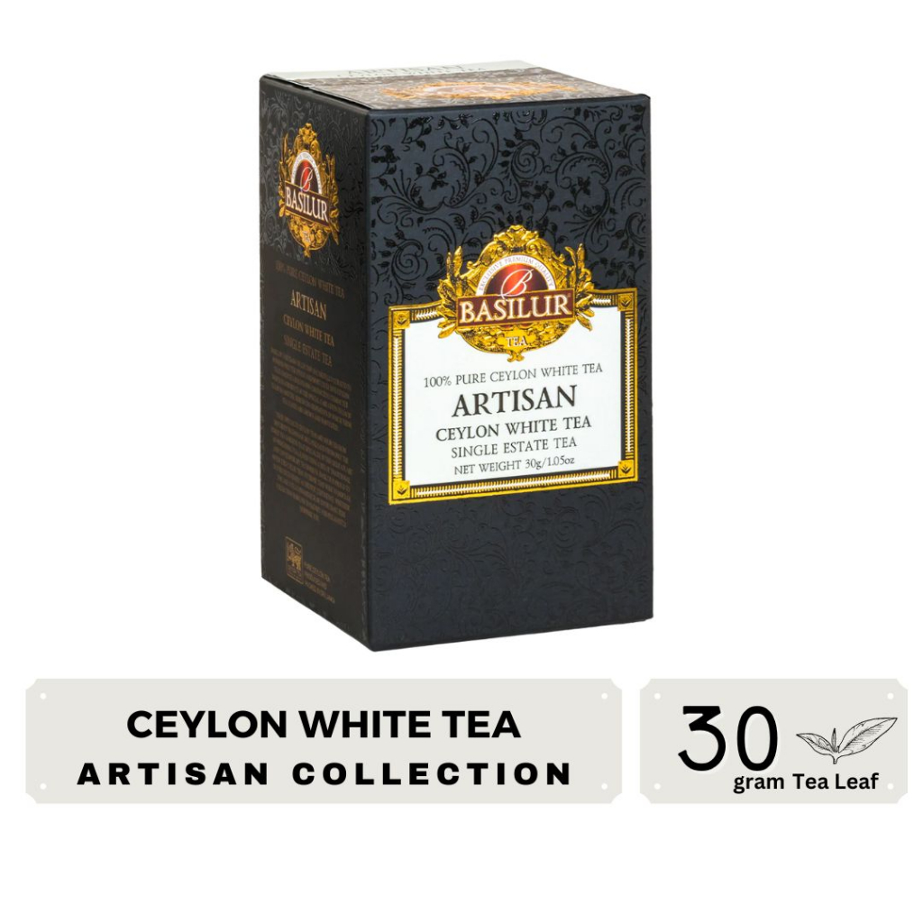 Basilur Artisan Collection Ceylon White Tea High Premium Tea Leaf