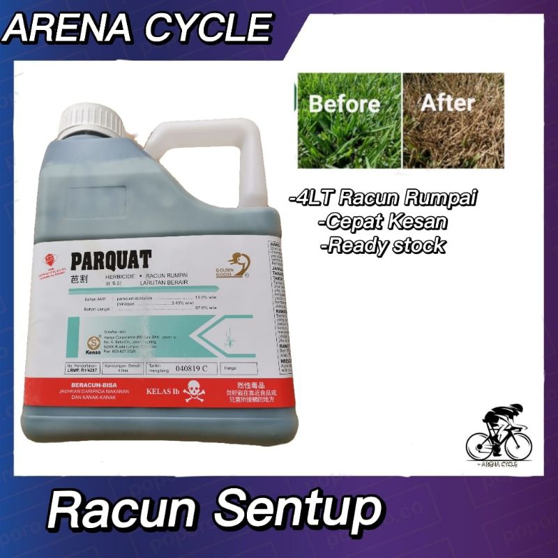 Racun Rumput Cepat Kesan Dan Bersih 4lt | Shopee Malaysia