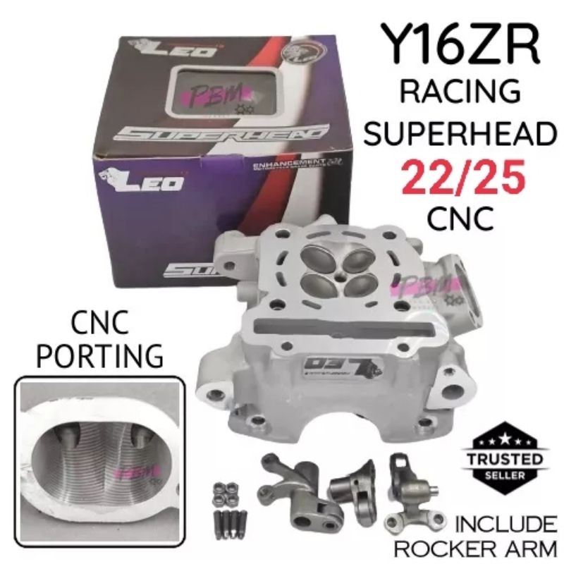 Y16 Y16ZR LEO Racing 22/25 CNC Superhead Cylinder Head CNC with Valve