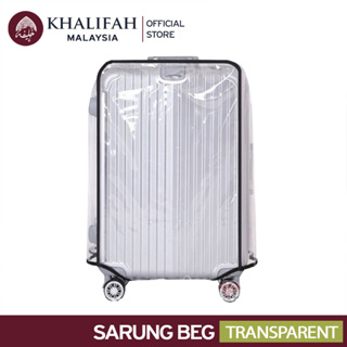 Ready Stock KL Cover Luggage Protector Transparent PVC Usable