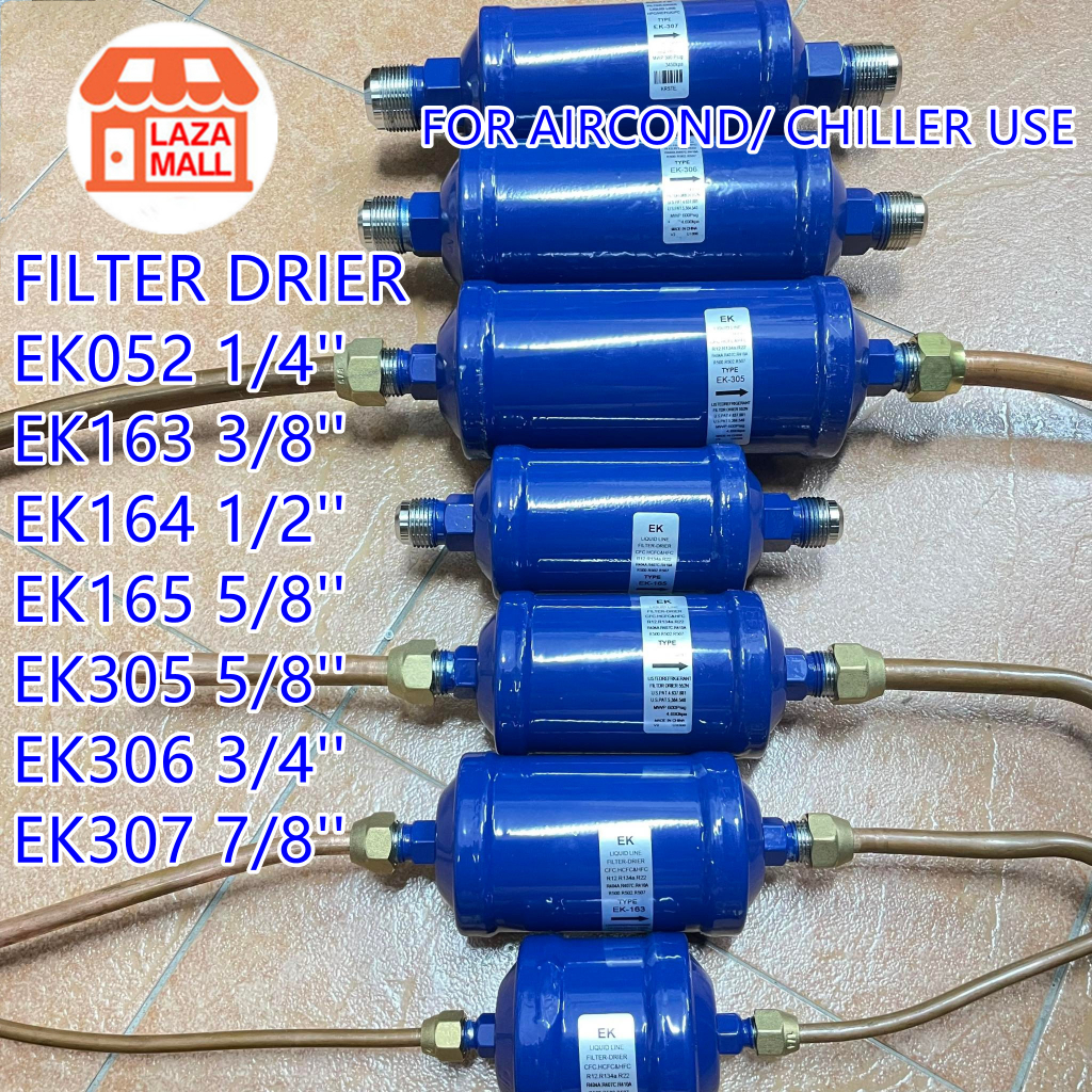 REFRIGERANT FILTER DRIER FOR AIRCOND / CHILLER / REFRIGERATOR USE