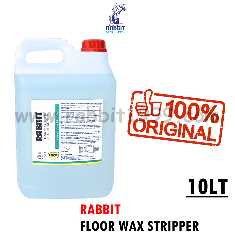 RABBIT FLOOR WAX STRIPPER - 10Lt - floor wax stripper / wax stripper ...