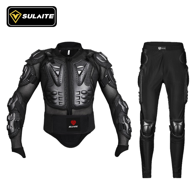 SULAITE Motorcycle Armor Jacket Protector Men Body Motocross Gear