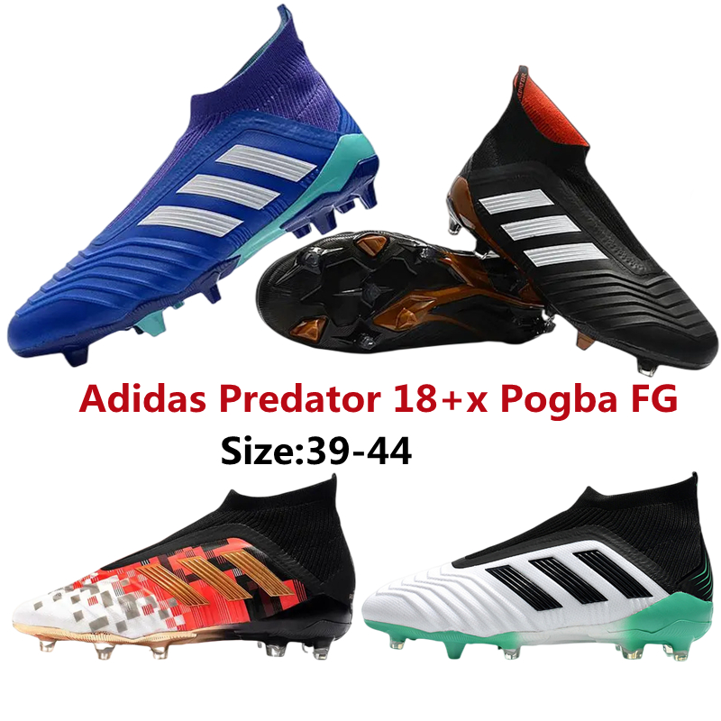 【Delivery In 3 Days】Adidas Predator 18+ Soccer Shoes Outdoor Sports Shoes  Men Football Boots