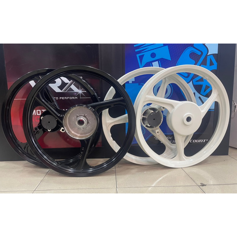 ENKEI YAMAHA NVX155 17 INCH TL33 3 BATANG SPORT RIM SET (DEPAN SIAP ...