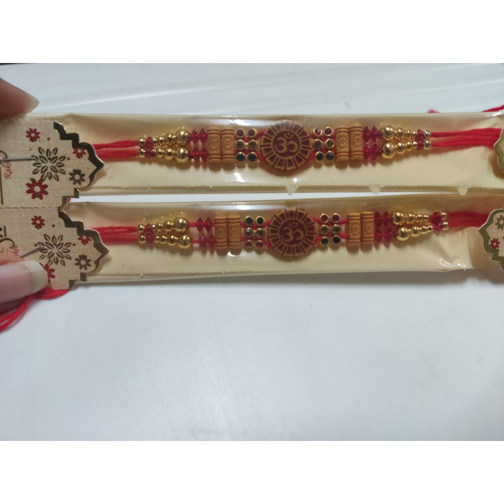 Stylish Rakhi for Raksha Bandhan Design M Om | Shopee Malaysia