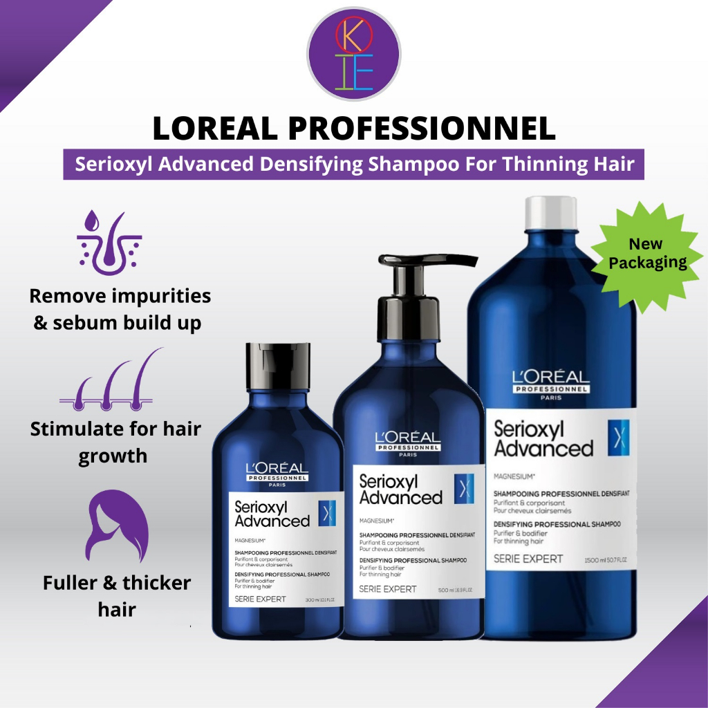 Loreal Professionnel Serioxyl Advanced Densifying Shampoo For Thinning