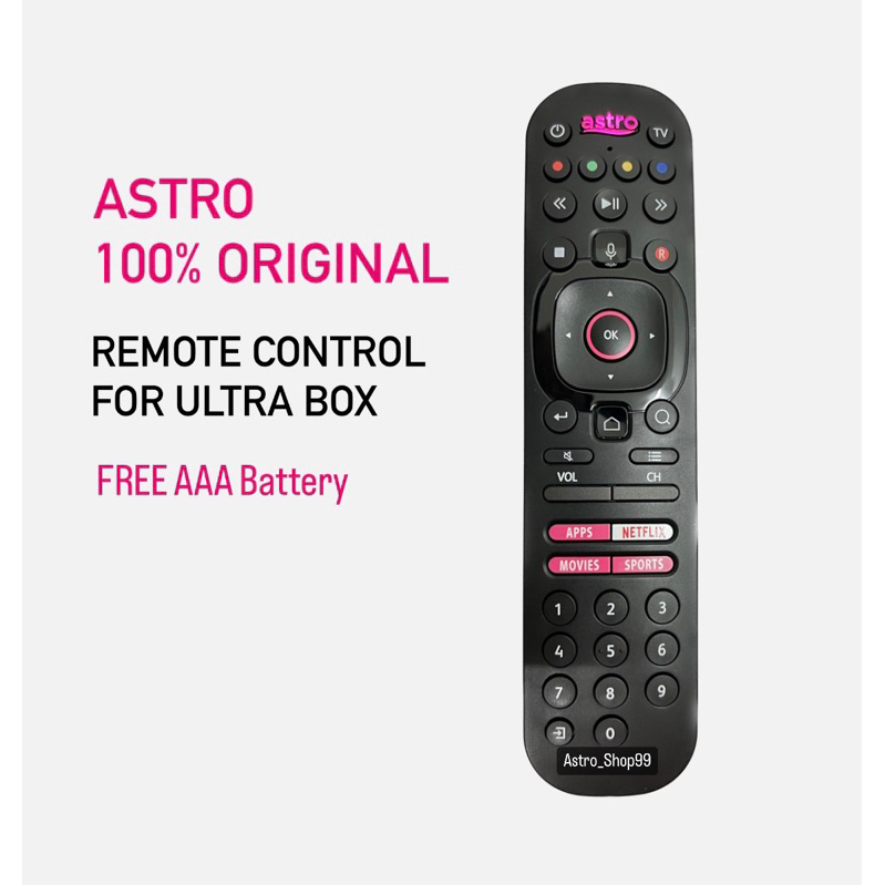READY STOCKS !!! Astro Original Ultra Remote Control | Shopee Malaysia