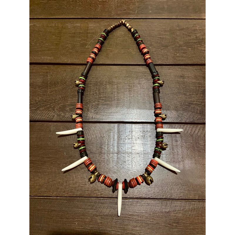 BN002 Sarawak Traditional Bead Manik Necklace Handicraft Bidayuh Dayak ...