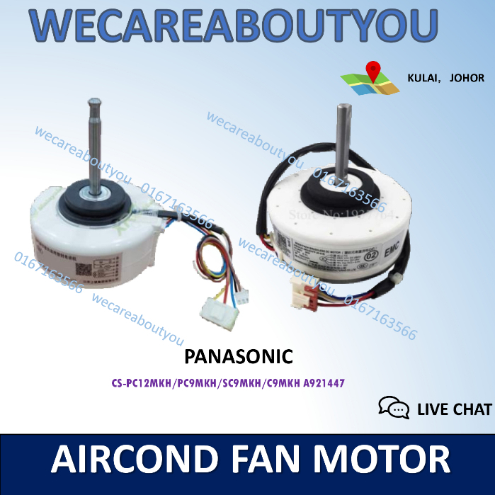 Original Panasonic Air Conditioner Aircon Indoor Fan Motor CSPC12MKH