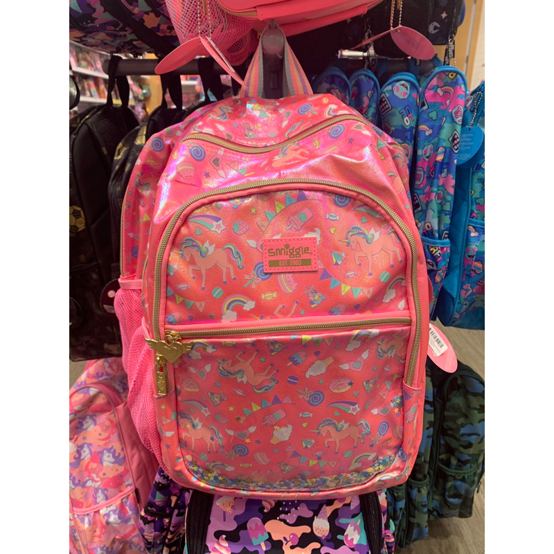 Pink Beg Smiggle Perempuan Authentic Smiggle Backpack Shopee