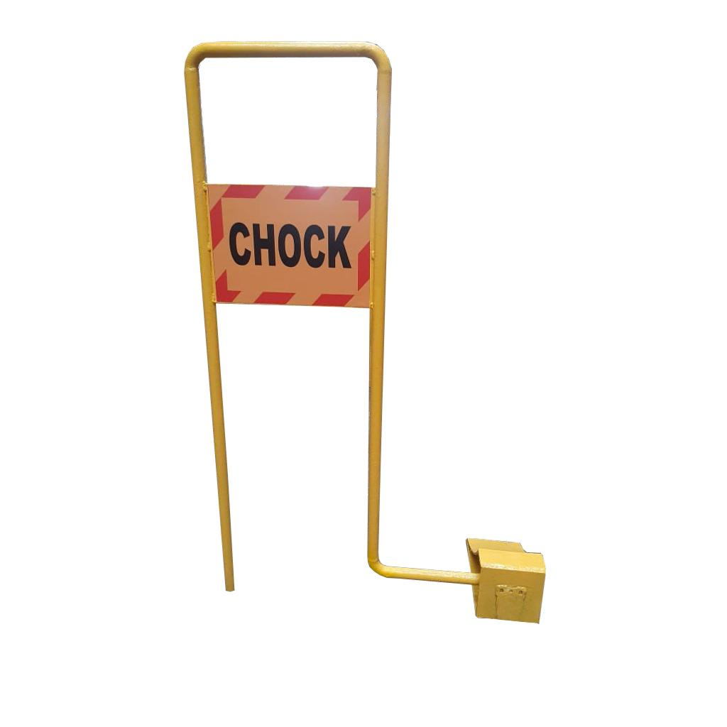 WHEEL CHOCK WITH HANDLE AND SIGN (READY STOCK) Shopee Malaysia