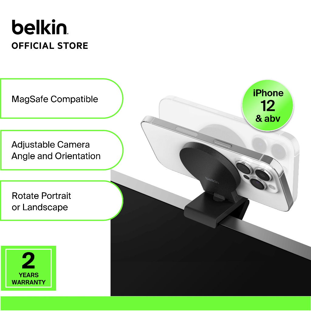 Belkin MMA007btGY iPhone Mount with MagSafe for Mac Desktops and