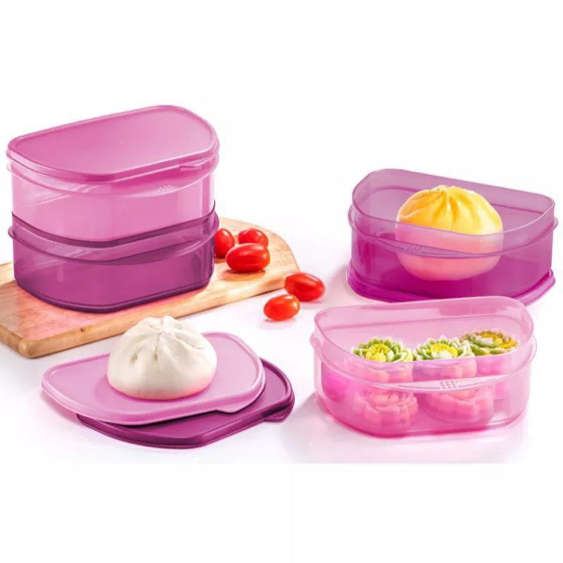 Tupperware Stack ’Em All (4) 650ml | Shopee Malaysia