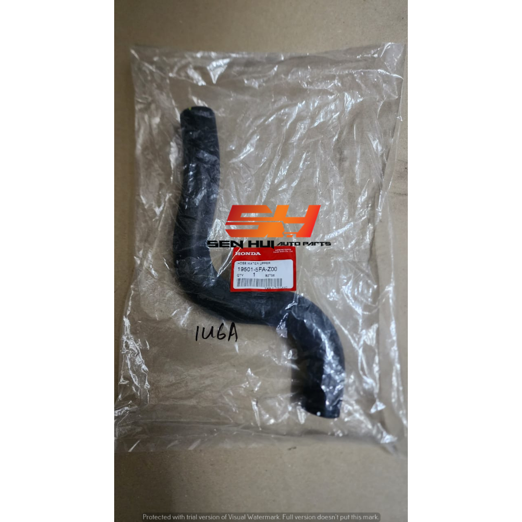 Honda Civic RADIATOR HOSE upper 195015FAZ00 Genuine Parts Shopee