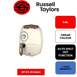 Russell Taylors air fryer 3.8L CREAMY WHITE Air Fryer AF-23 (Cream