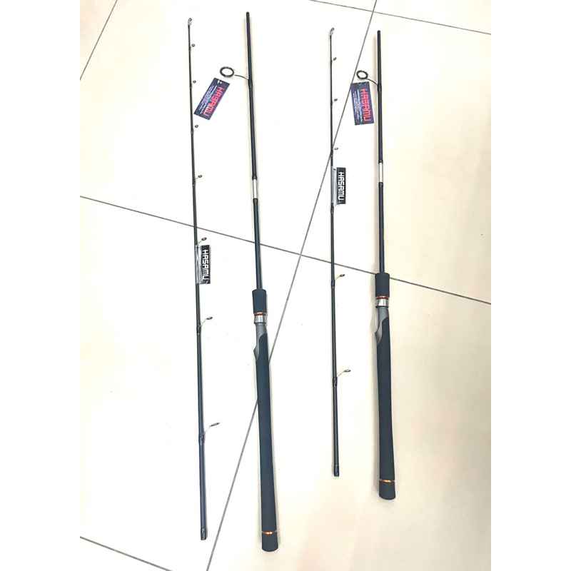HASAMU kirsten 7kaki 6’6kaki 6kaki 5‘6kaki spinning rod | Shopee Malaysia