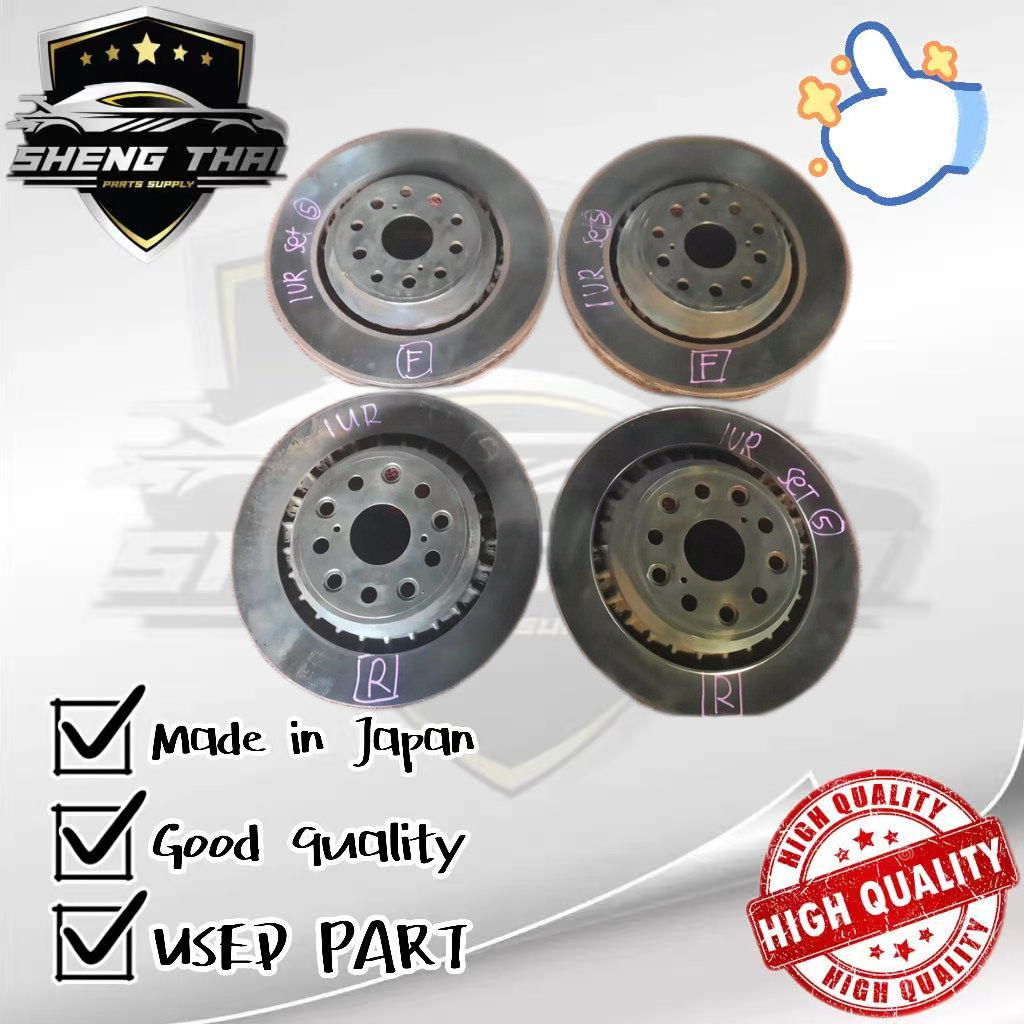 TOYOTA 1UR FRONT(360MM) AND REAR(330.5MM) DISC AND CALIPER FOR 2GS