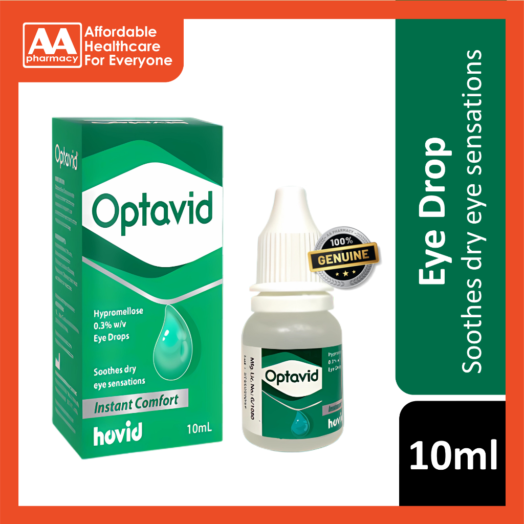 Optavid Eye Drops 10ml | Shopee Malaysia