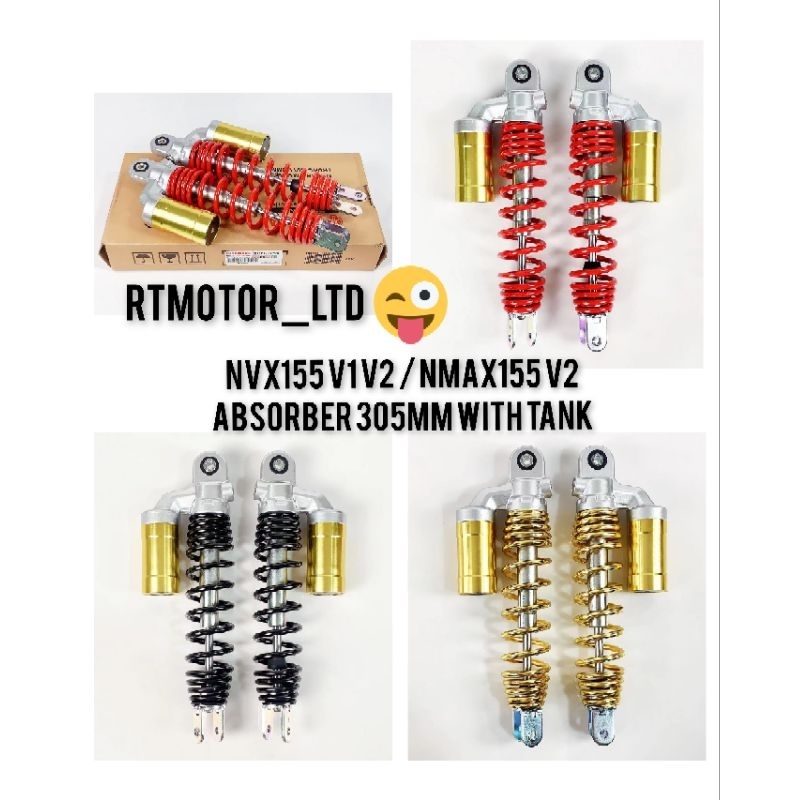 YAMAHA NOUVO NOUVO LC NVX155 V1 V2 / NMAX155 V2 MONOSHOCK ABSORBER WITH ...