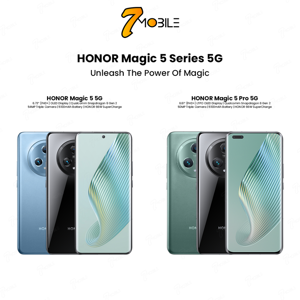 HONOR Magic 5 Pro 5G / Magic 5 5G [12GB+256GB / 12GB+512GB] - Original