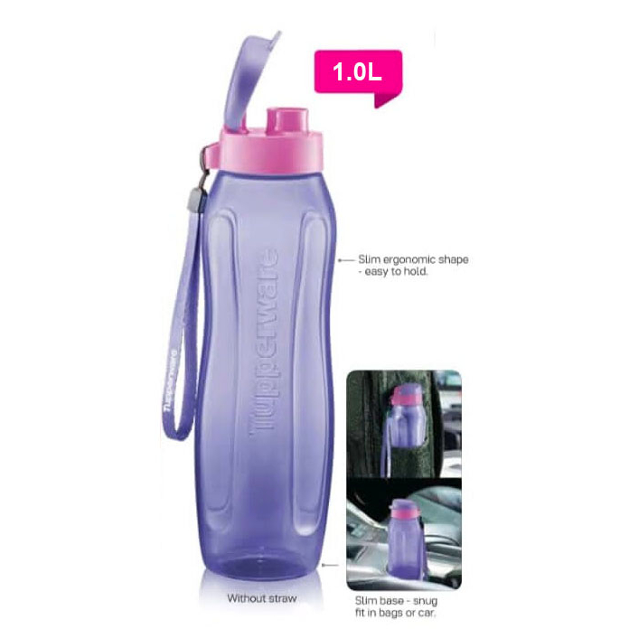 Tupperware Slim Eco Bottle 1.0L (1/2/3pcs) / H2Go Tumbler 750ml with ...