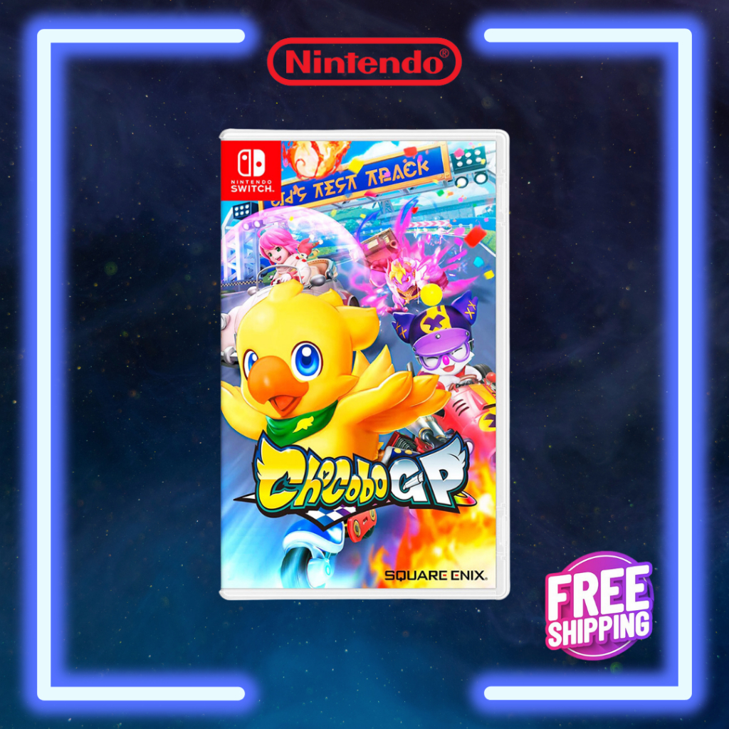 (Ready Stock) NSW Nintendo Switch Chocobo GP Chi/Eng Version | Shopee ...
