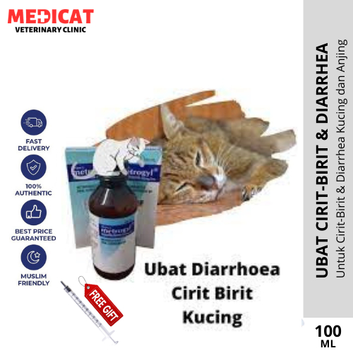 Ubat Diarrhea And Cirit Birit Untuk Kucing Dan Anjing Original Vet