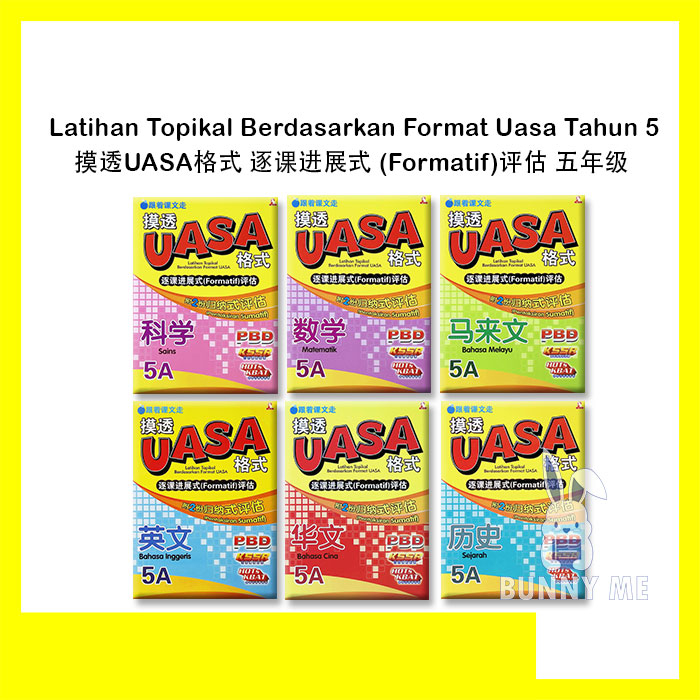 Bunny Buku Latiihan Sjkc Uasa Latihan Topikal