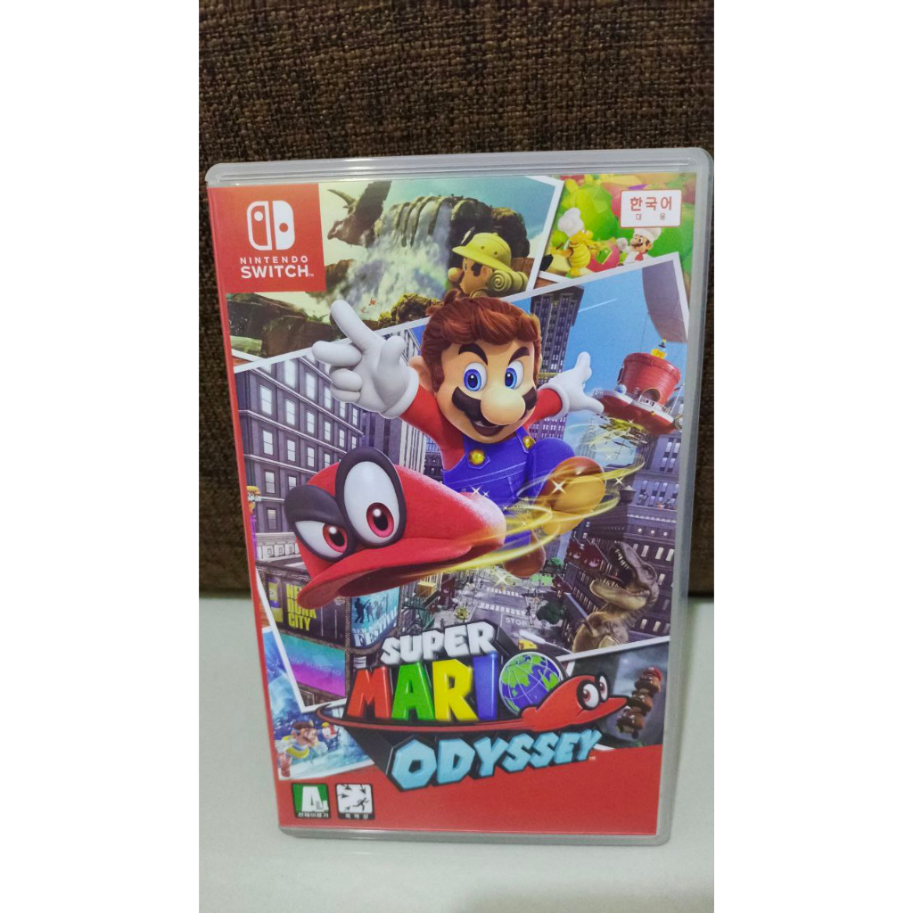 Super mario shop odyssey switch used