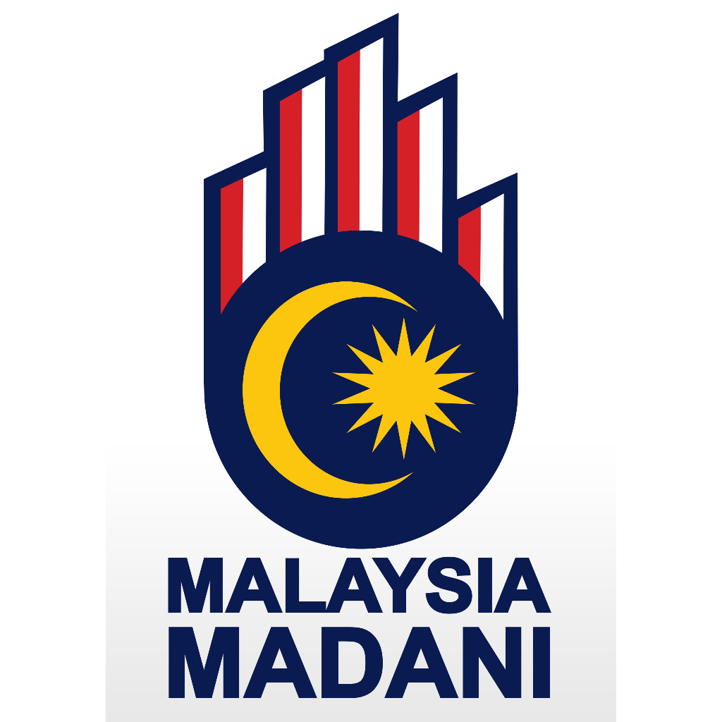 Poster Banner A4 10pcs Malaysia Madani Logo Merdeka 2024 Shopee Malaysia