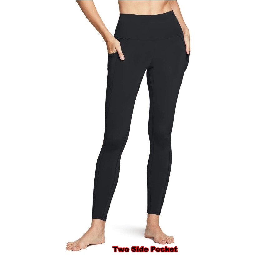 Ribbed Yoga Pants Seamless Workout Gym Leggings Women Drawstring