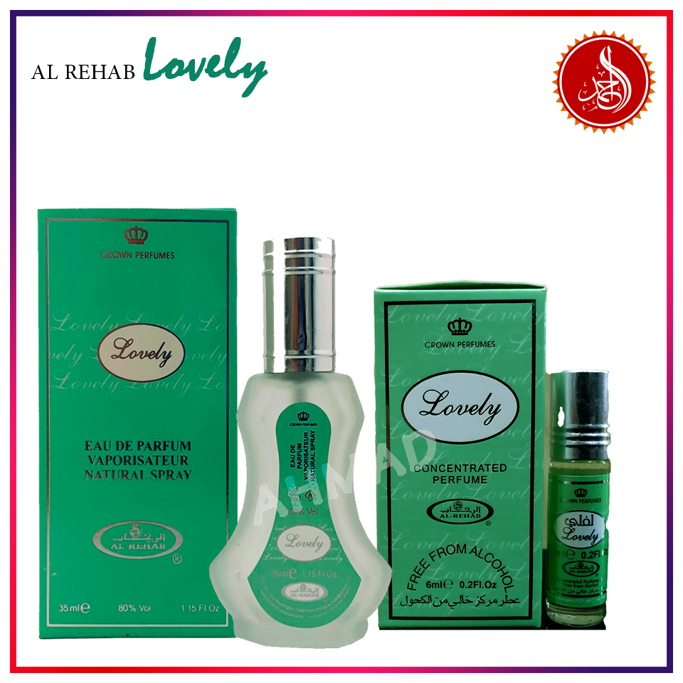 Al-Rehab LOVELY (Unisex) by Al Rehab Perfumes | Shopee Malaysia