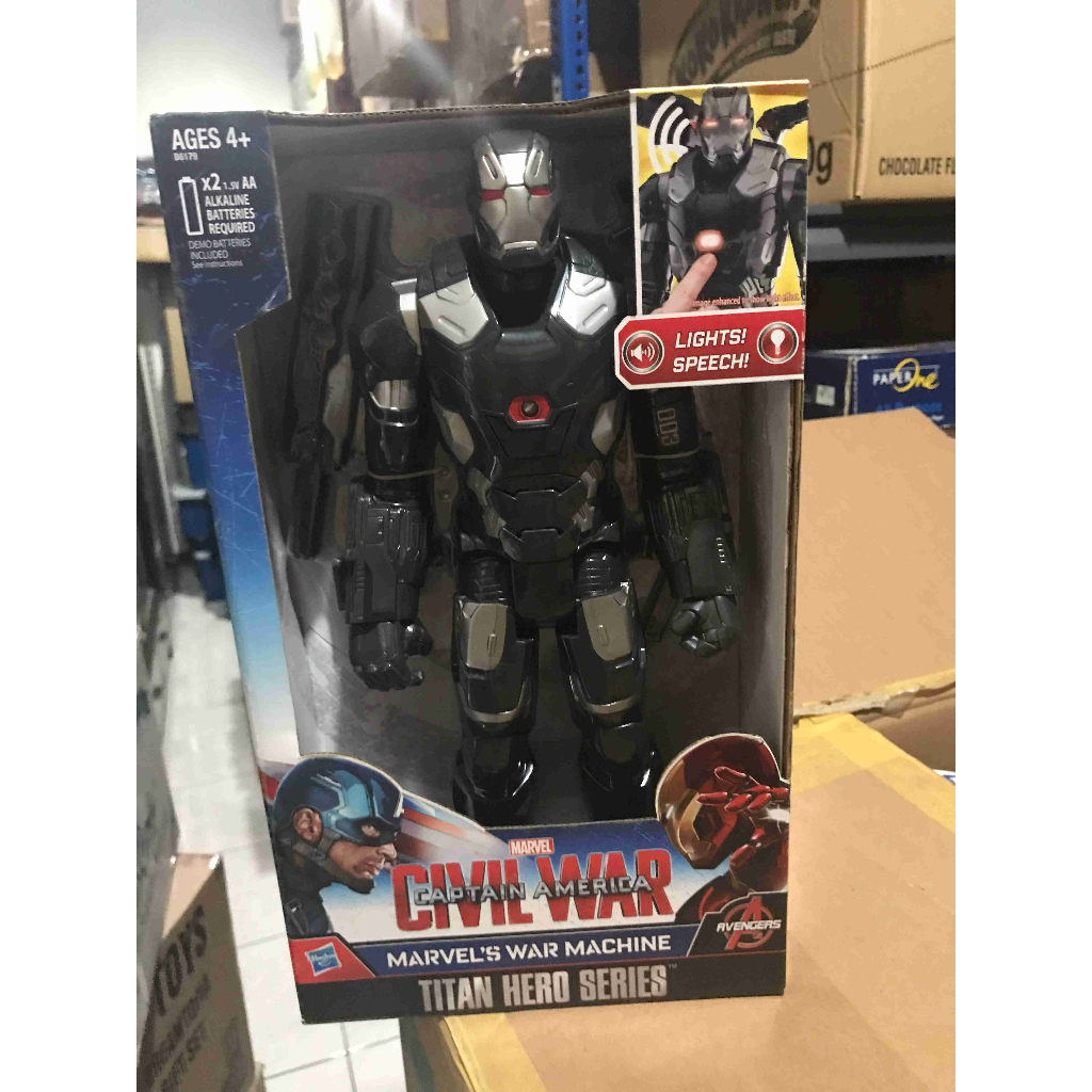 Hasbro Marvel Avengers Marvel's War Machine Titan Hero Series New But 