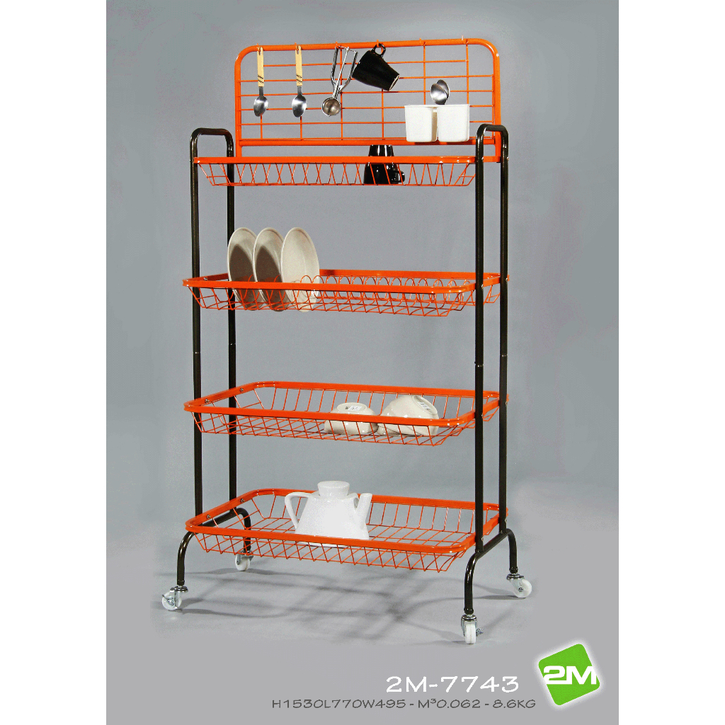 2M 4 LAYER KITCHEN PLATE RACK DIY 2M-7743 | Shopee Malaysia
