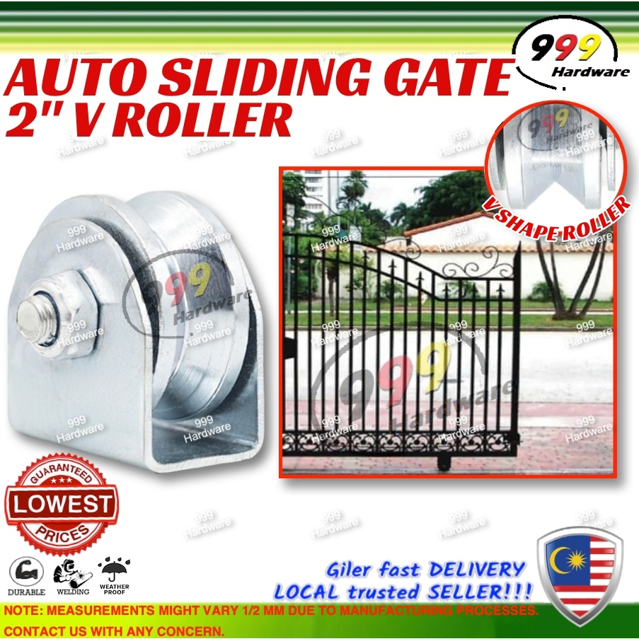 999 2" INCH AUTO SLIDING GATE ROLLER / SLIDING GATE V ROLLER WHEEL