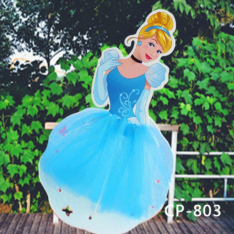 Princess Aurora Elsa Snow Frozen Cake Topper Girls Birthday Party ...