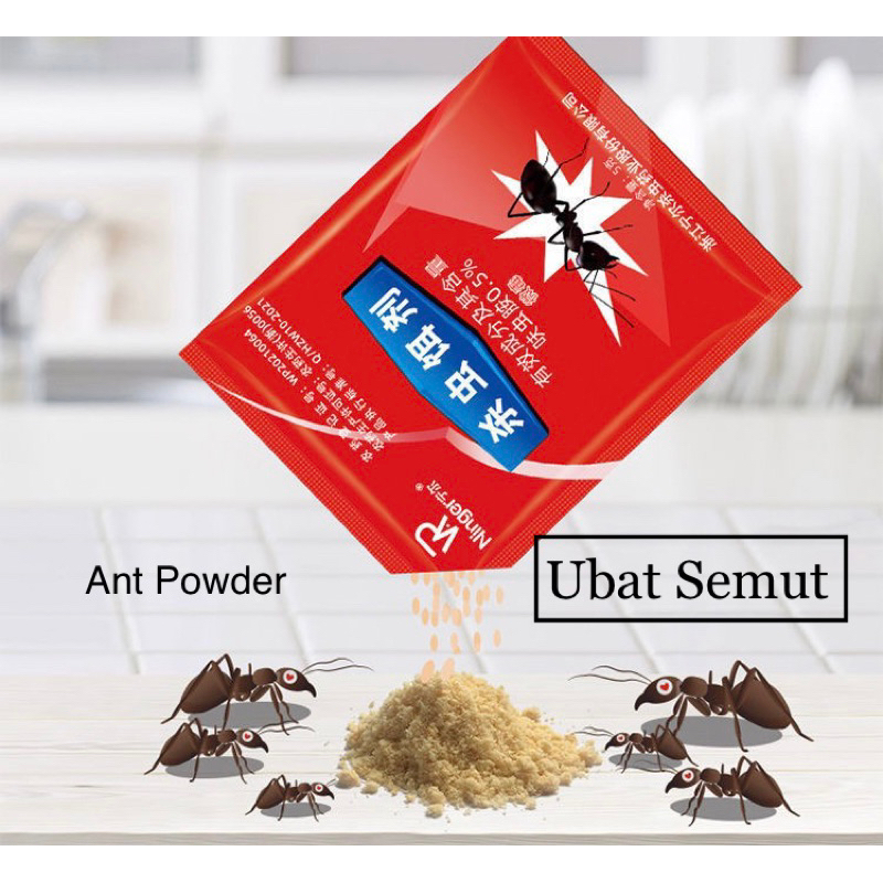Ubat Semut Ant Powder Ant Killer Ant Pest Control Ant Killing Powder