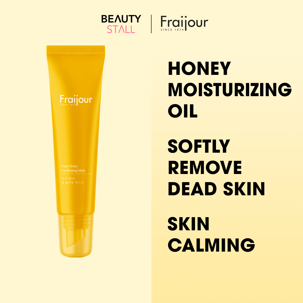 Fraijour Yuzu Honey Lip Sleeping Mask 12g | Korea Dryness Lip Care ...