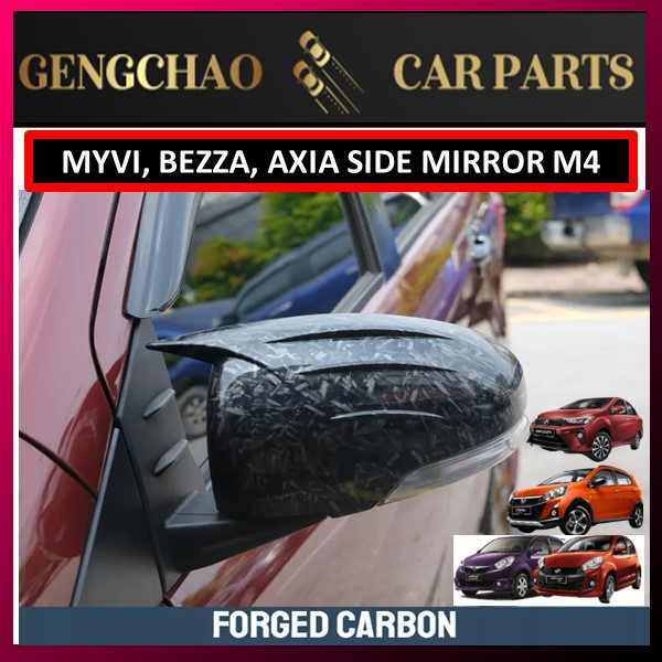 MYVI G3, BEZZA (ALL), AXIA 2023, AXIA OLD M SPORT SIDE MIRROR COVER