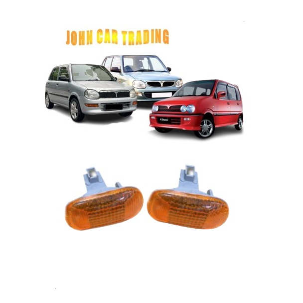 Perodua Kelisa Kenari Viva Crystal Fender Signal Lamp Kelisa Fender Lamp With Socket Bulb
