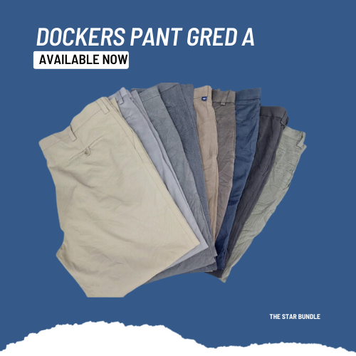 Men's Dockers Pants Second Hand [Gred A]/Seluar Dockers Bundle Size 34