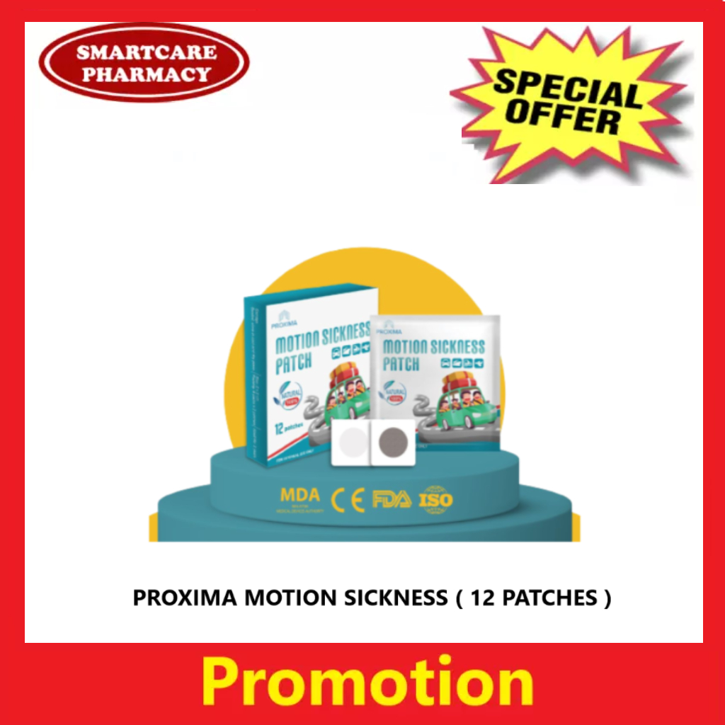 Proxima Motion Sickness Patch ( 12 patches ) Shopee Malaysia