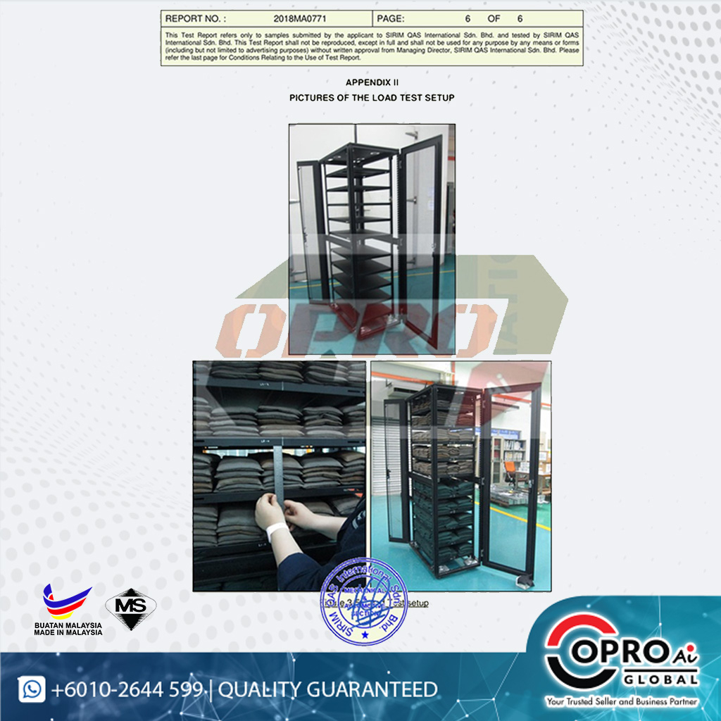 [READY STOCK] Primestar 24U 19inch Floor Standing Server Rack, Perspex ...