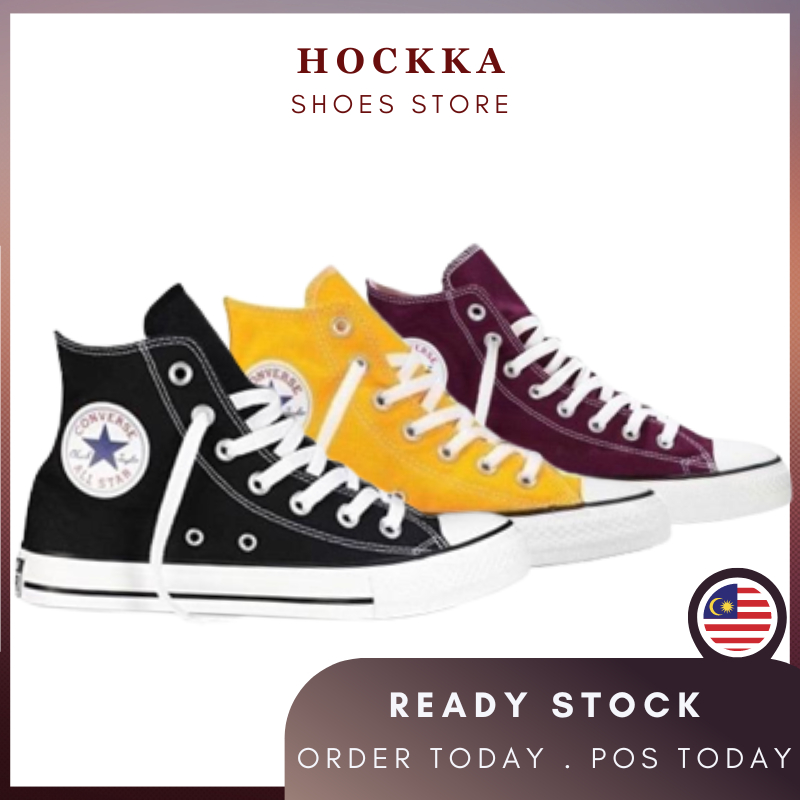 Ready Stock CONVERSE HIGH CUT WOMEN MEN SNEAKERS SHOES Kasut Murah