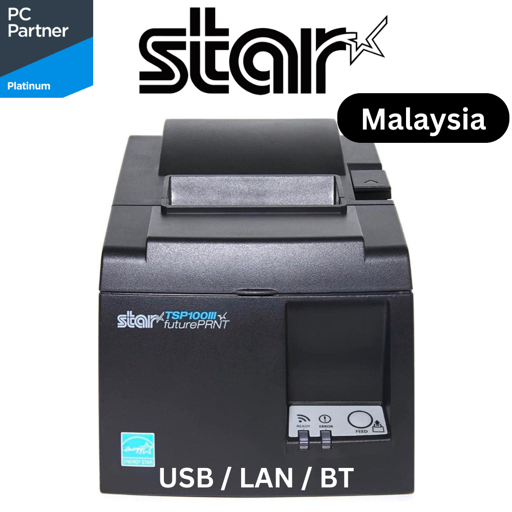 Star Micronics TSP143 Thermal Receipt Printer with Auto-cutter and ...