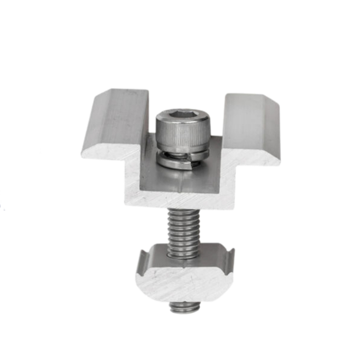 ITOSHI End Clamp Mid Clamp 30mm 35mm Solar Panel Mounting Kit Solar ...