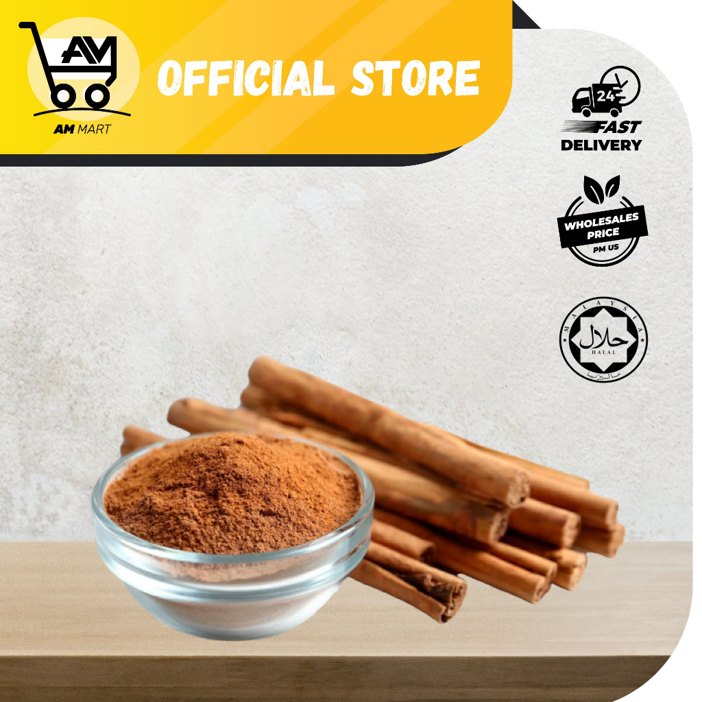 🌙RAYA SALE Cinnamon Powder | Serbuk Kayu Manis #50g #100g #250g (HALAL ...