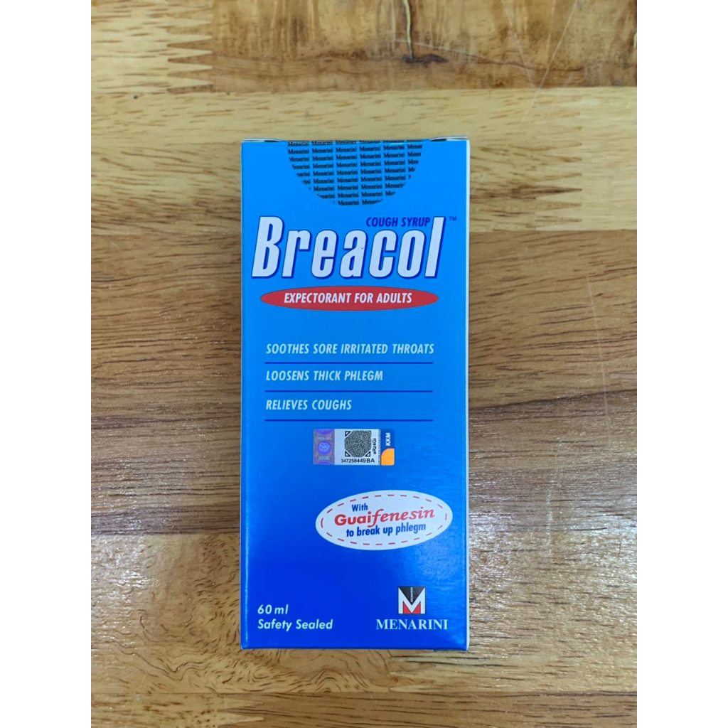 Breacol Cough Syrup 60ml For Adult, Children Shopee Malaysia
